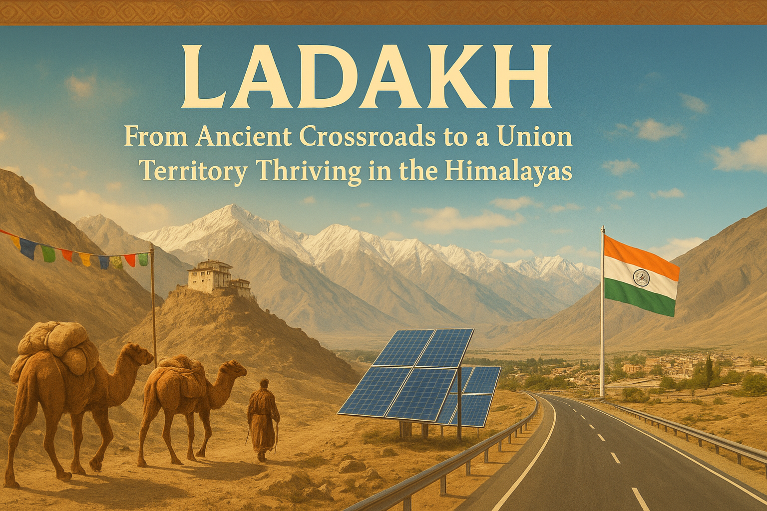 Ladakh: From Ancient Crossroads to a Union Territory Thriving in the Himalayas