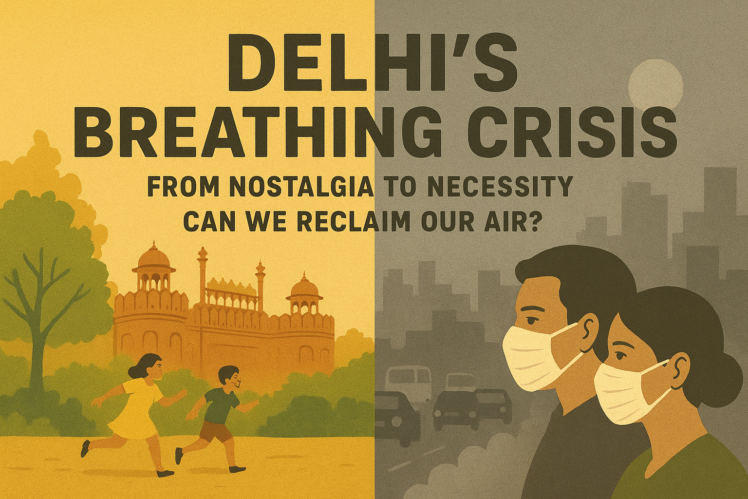 Delhi's Breathing Crisis: From Nostalgia to Necessity – Can We Reclaim Our Air?