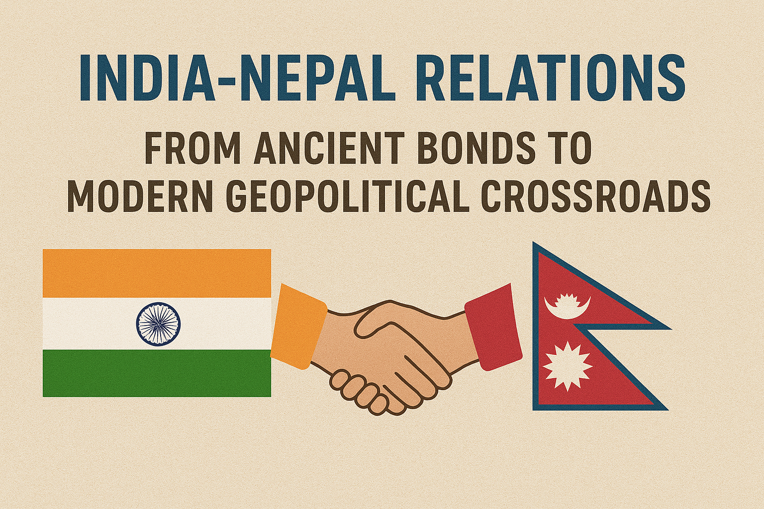 India-Nepal Relations: From Ancient Bonds to Modern Geopolitical Crossroads