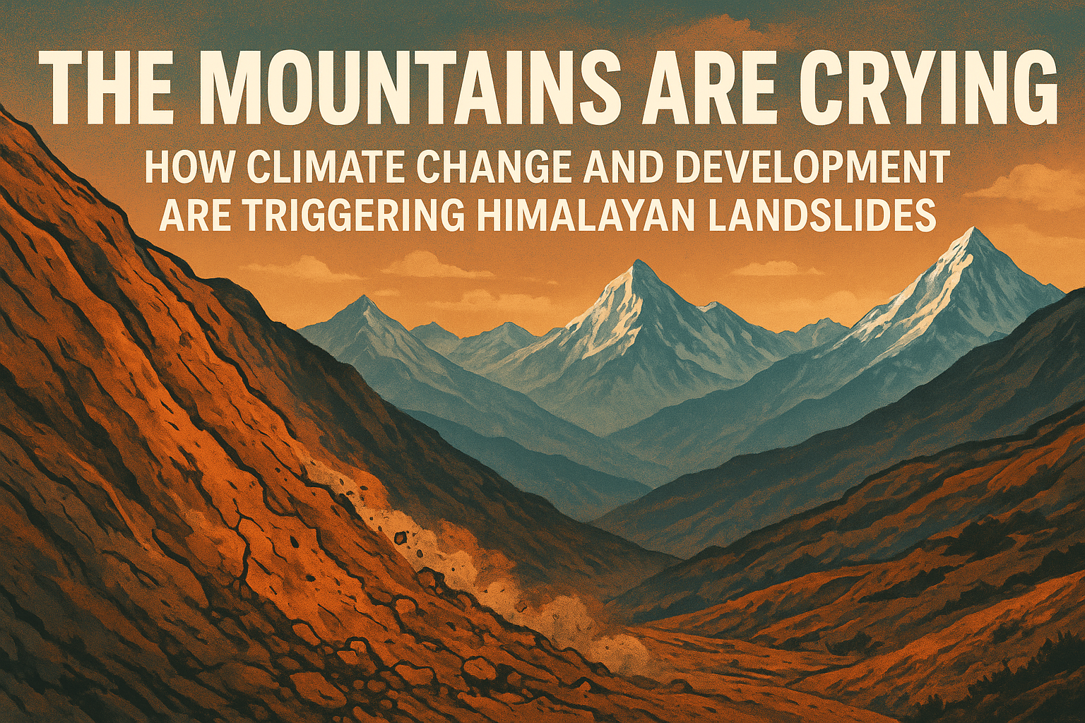 The Mountains Are Crying: How Climate Change and Development Are Triggering Himalayan Landslides