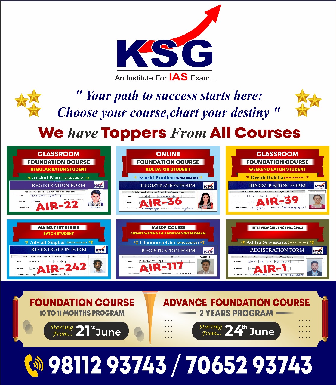 KSG, IAS Academy In Delhi Rajendra Nagar 